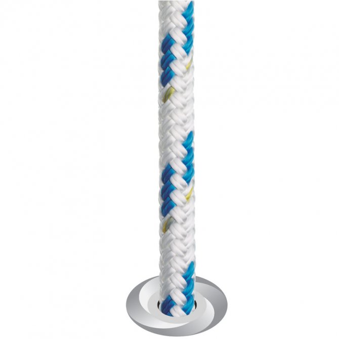 Σχοινί σκότα με έγχρωμη ρίγα Starcup 605 Φ6mm