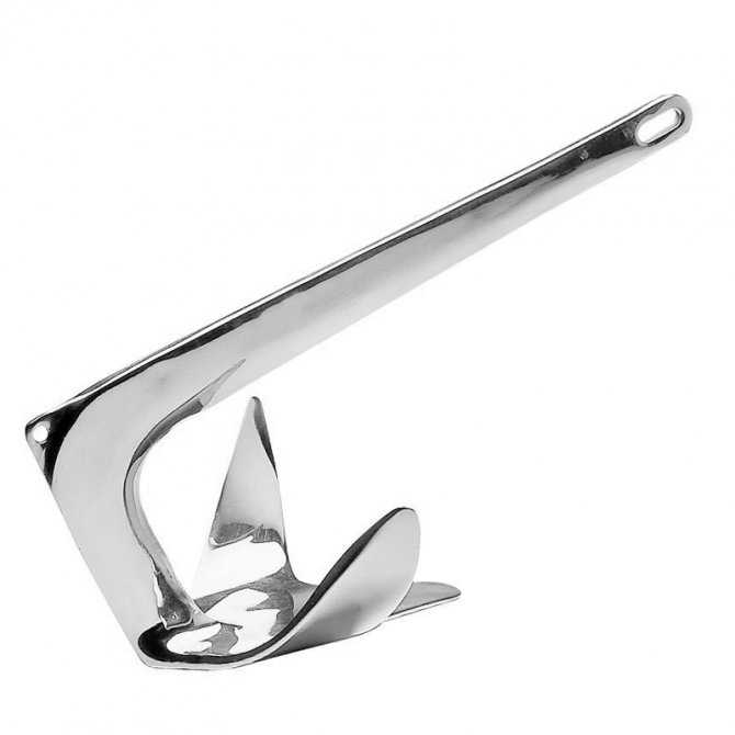 Bruce type anchor Ιnox