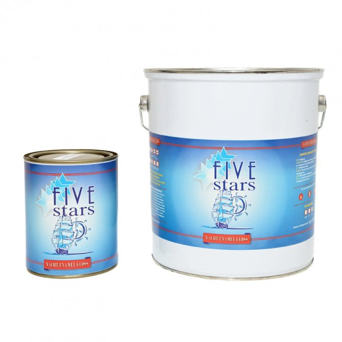 1 component enamel Top Side / Bootoping Deck