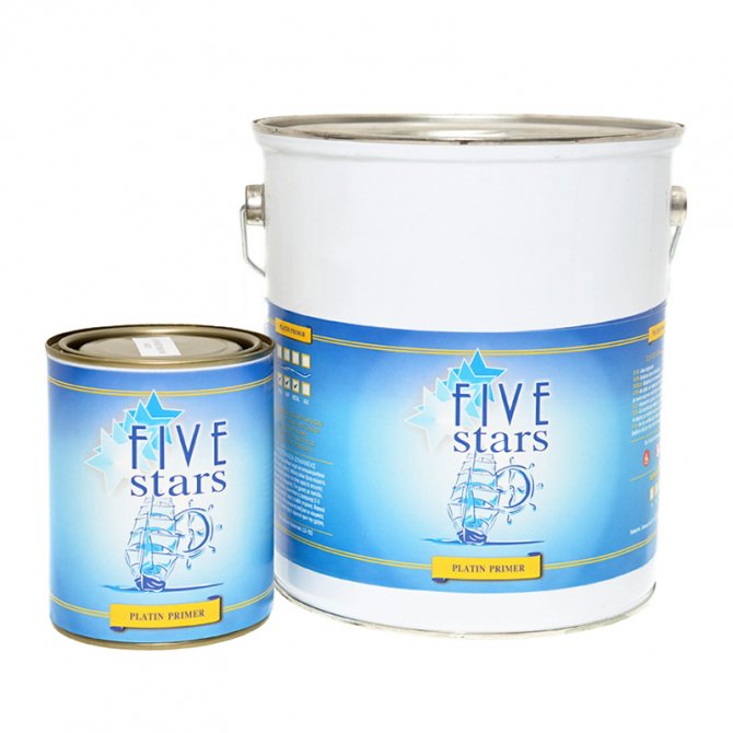 Platin Primer for antifouling