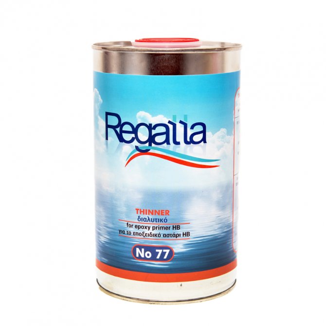 Thinner Ν77 - Εποξικού ασταριού 5Lt