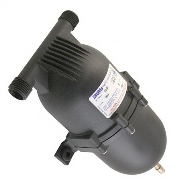 Accumulator tank 0,7Lt Shurflo