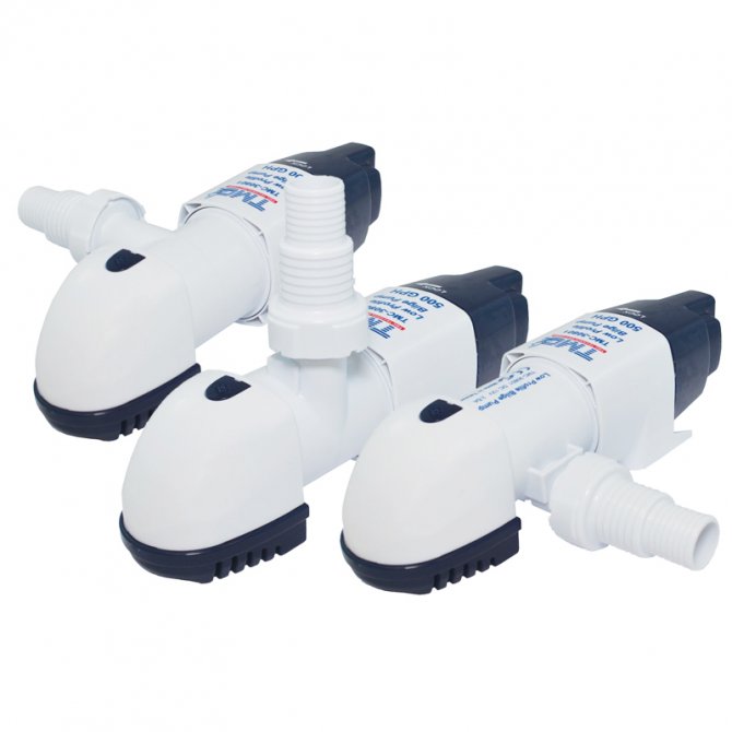 Automatic low profile bilge pump TMC