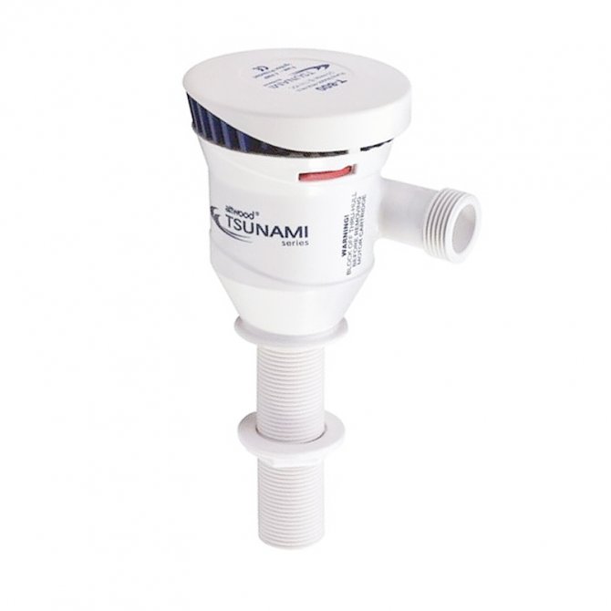 Αντλία σεντίνας Tsunami - Aerator Attwood 12V