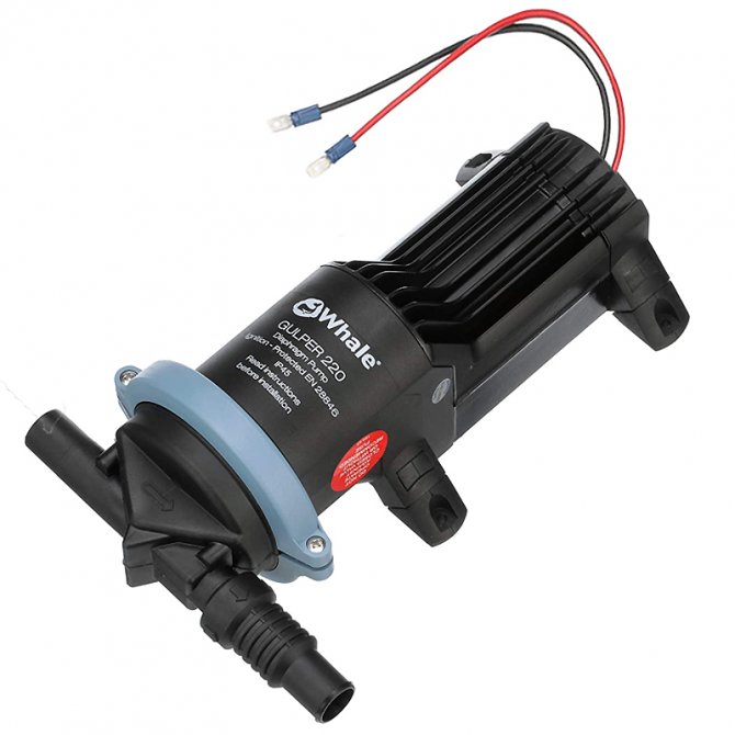 Αντλία Shower Drain / Galley Waste GULPER 220 Whale 12V