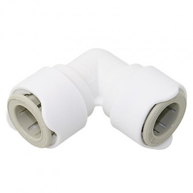 90° elbow fitting Whale