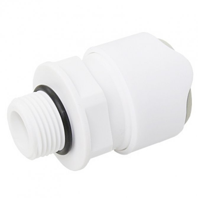 Quick connect male adaptor Whale