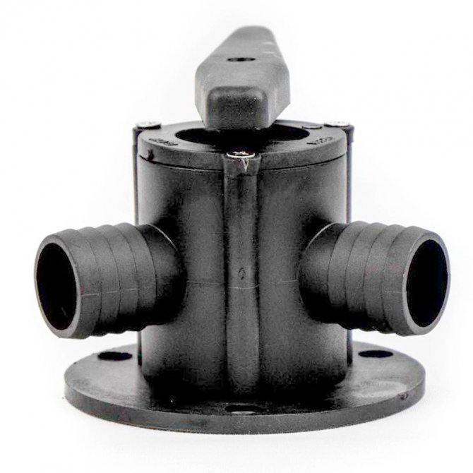 Βάνα πλαστική τρίστομη Y-Valve  Ε.Τ. Taiwan 1" 