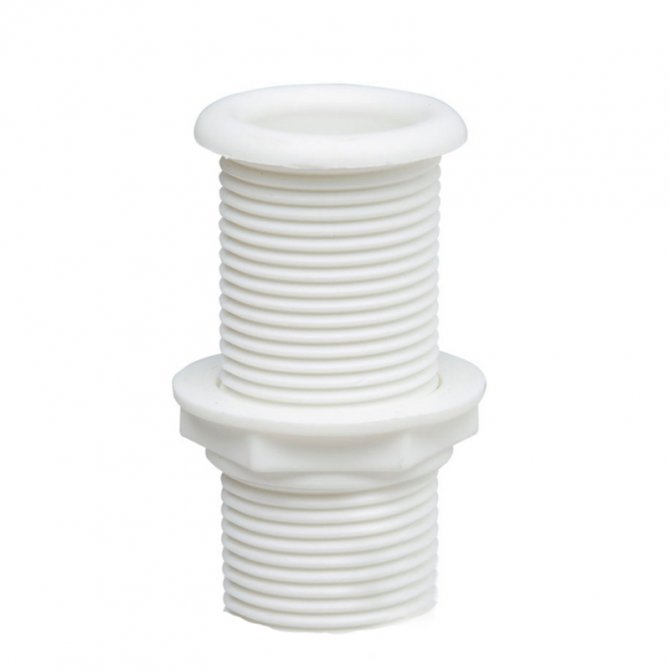 Ιντζέξιον πλαστικό ολόπασο ίσιο 30x65/25mm