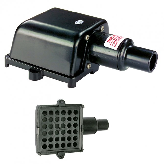 Φίλτρο σεντίνας πλαστικό Whale 1-1/2"