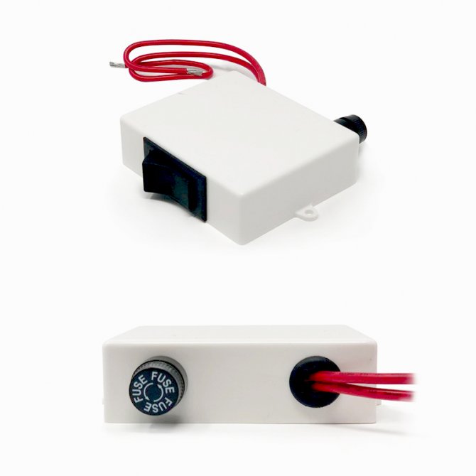 Διακόπτης ηλεκτρικής τουαλέτας απλός TMC 24V