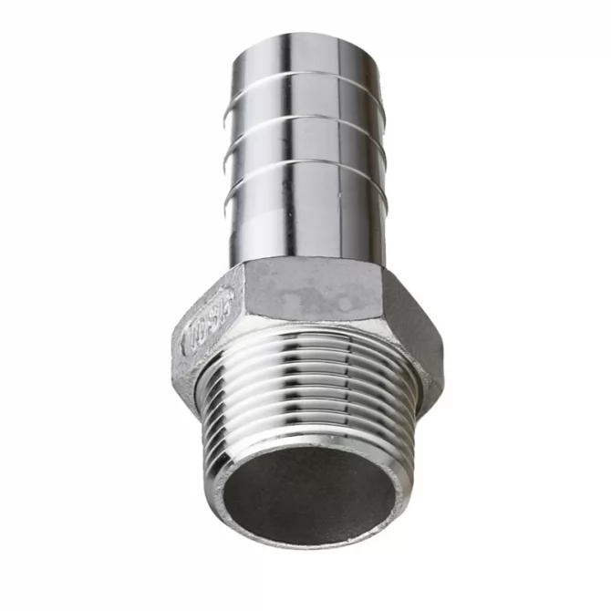 Ρακόρ αρσενικό με ουρά Inox