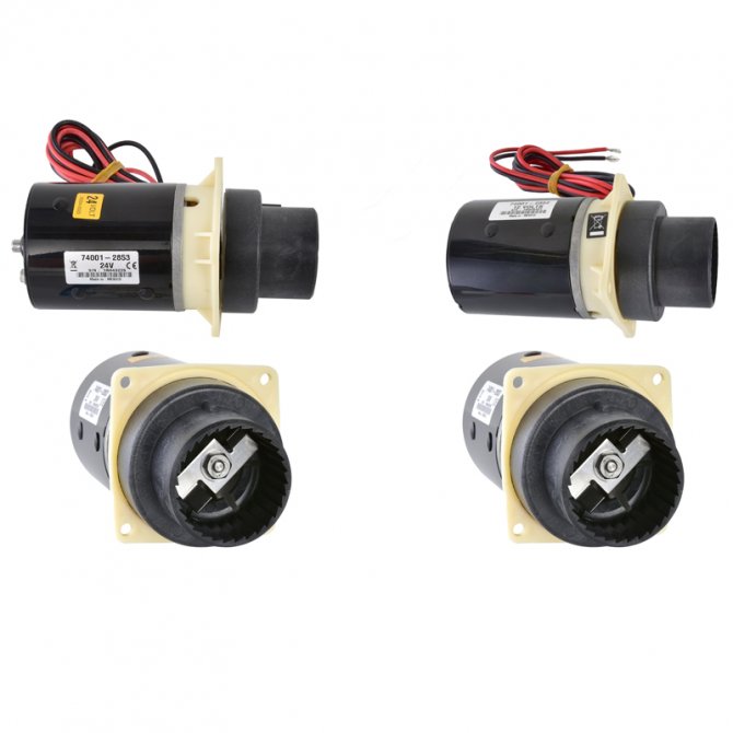 Μοτέρ (κομπλέ) ηλεκτρικής τουαλέτας QF - DS Jabsco 12V