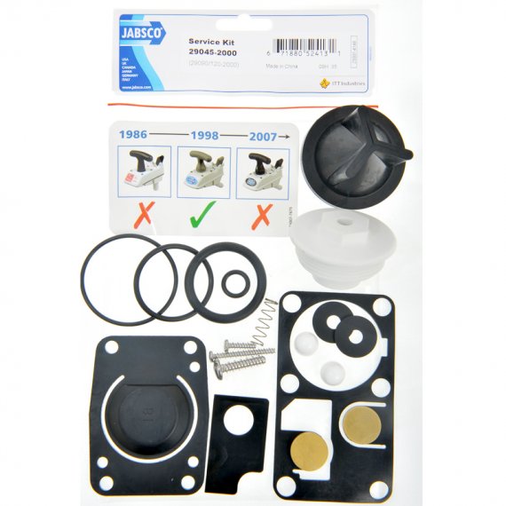 Service kit χειροκίνητης τουαλέτας 29045-2000 Jabsco