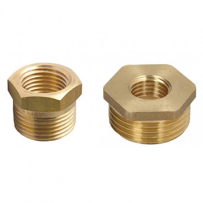 Μαστός συστολικός τύπου USA (αρσενικό-θηλυκό) ορειχάλκινος 1"x 3/4" 