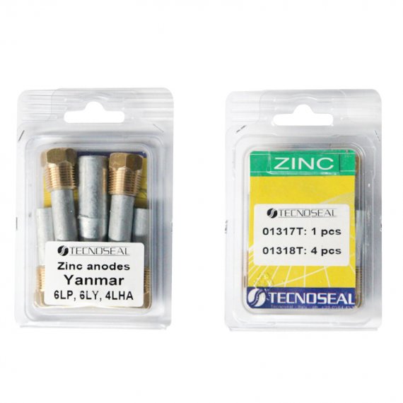 Yanmar  anode pencils kit 6LP/6LY/4LH
