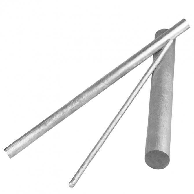 Plain anode rod