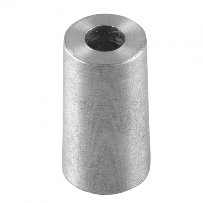 Yamaha small anode for crankcase cylinder 01161