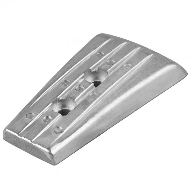 Ανόδιο VOLVO πλακάκι τραπεζοειδές 00733