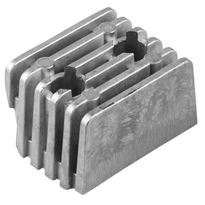 Ανόδιο VOLVO κύβος ραβδωτός 00722