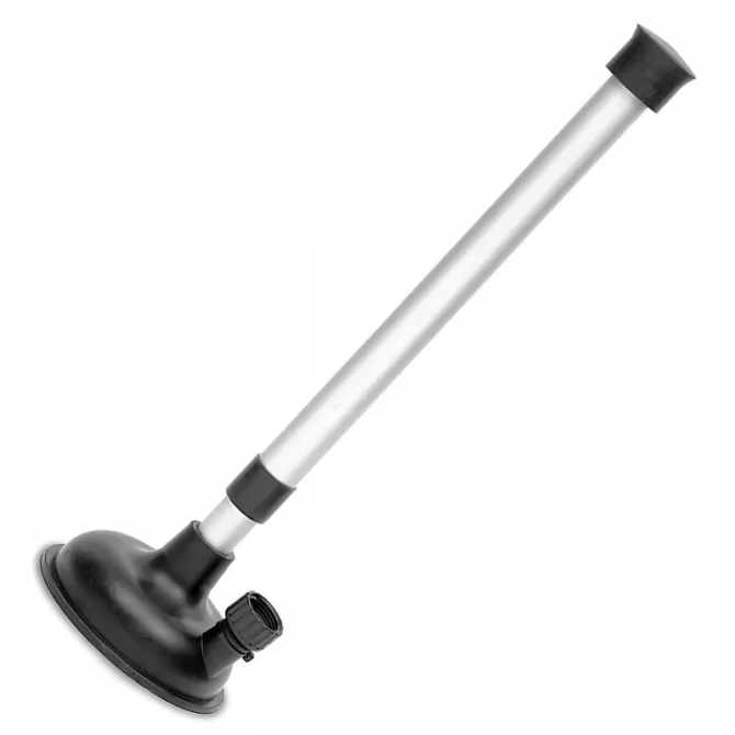 Inboard engine motor flusher adjustable