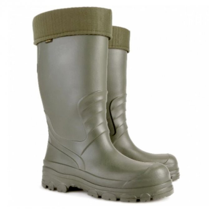 Μπότα με επένδυση ελαφριά πράσινη DEMAR