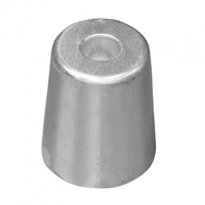 Ανόδιο προπέλας FERRETTI κωνικό D55-70