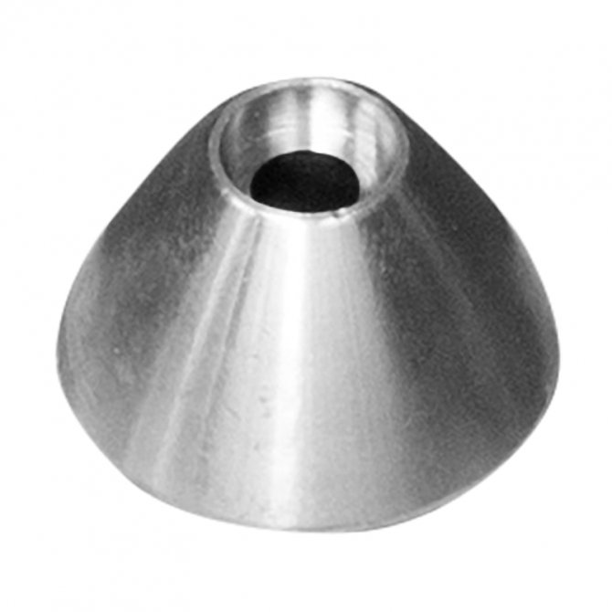 Ανόδιο bow thruster SLEIPNER - SIDE POWER κωνικό 01054