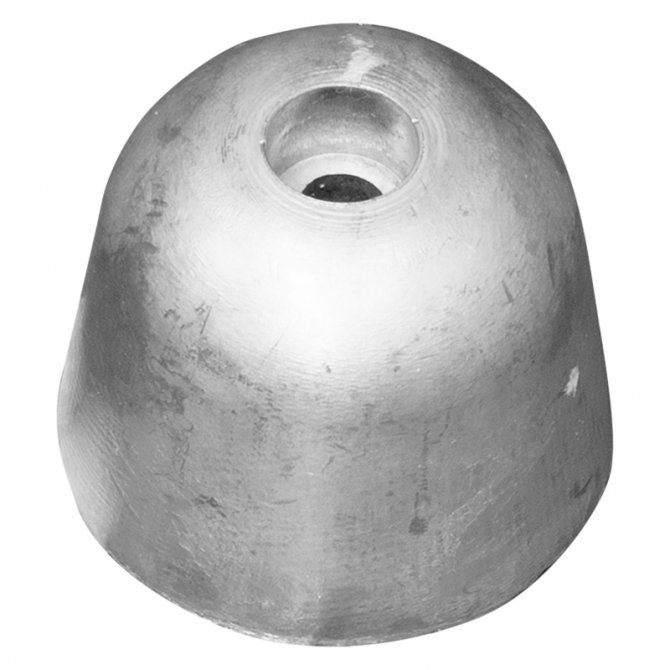 Ανόδιο bow thruster SLEIPNER - SIDE POWER κωνικό εξάγωνο 01051