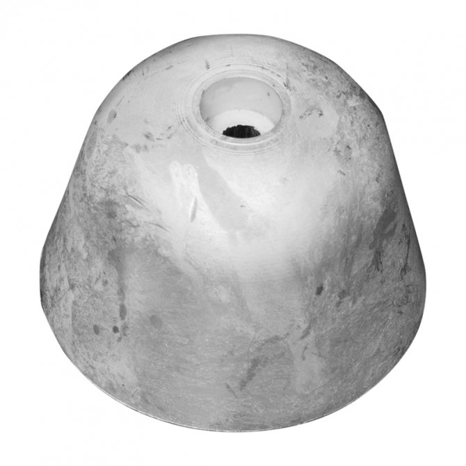 Ανόδιο bow thruster VETUS κωνικό εξάγωνο 03500