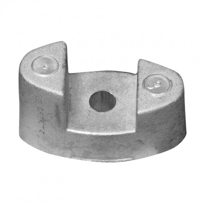 Ανόδιο bow thruster VETUS οβάλ 03502