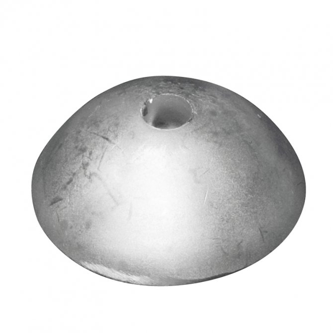 Variprop propeller nut anode 01074