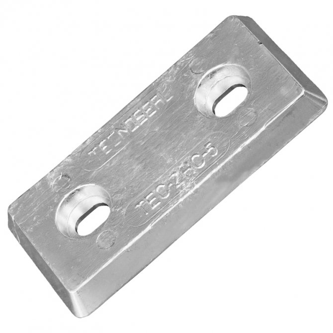 Ανόδιο πλάκα TEC-ZHC-5