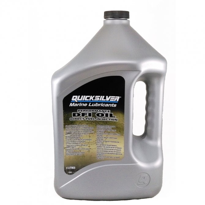 Λάδι μίξης 2-χρονων εξωλεμβίων DFI (ΟΡΤΙΜΑΧ) Quicksilver 4Lt