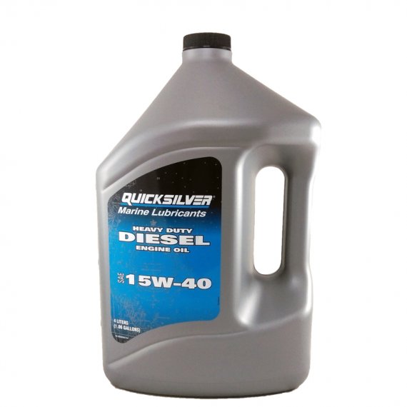 Λάδι λίπανσης κινητήρων DIESEL 15W-40 Quicksilver 4Lt