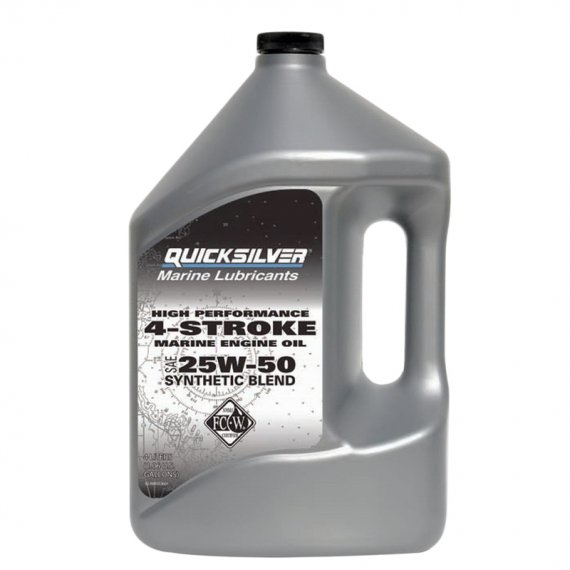 Λάδι λίπανσης συνθετικό 25W-50 VERADO Quicksilver 4lt