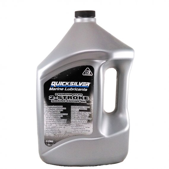 Λάδι μίξης 2-χρονων εξωλεμβίων PREMIUM PLUS Quicksilver TC-W3 4Lt