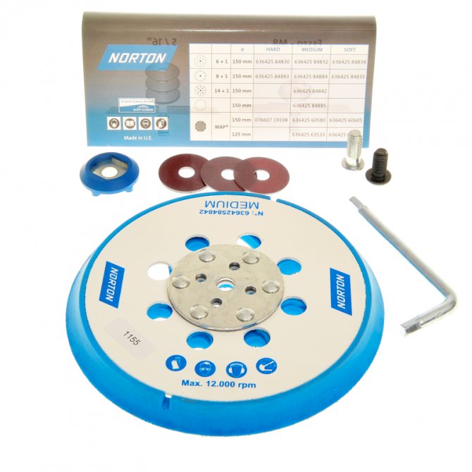 Βάση υαλόδισκου Velcro Universal Φ150mm