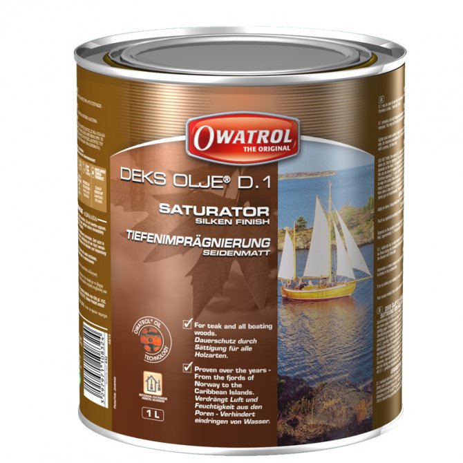 Λάδι DECKS Olje D1 Owatrol 1Lt