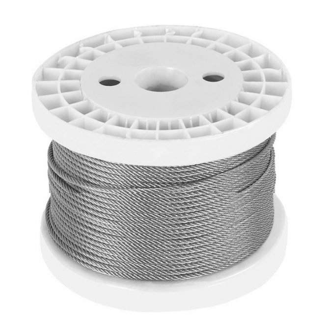 Wire rope galvanized