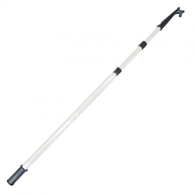 Γάντζος αλουμινίου τηλεσκοπικός 3 τμημάτων 1.45/2.70/3.65mt