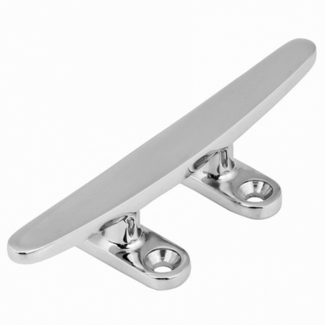 Κοτσανέλο low flat 5" Inox 125mm