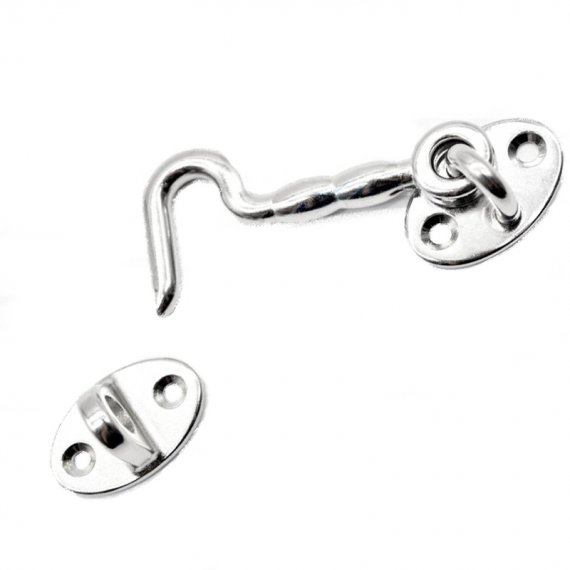 Cabin hook inox