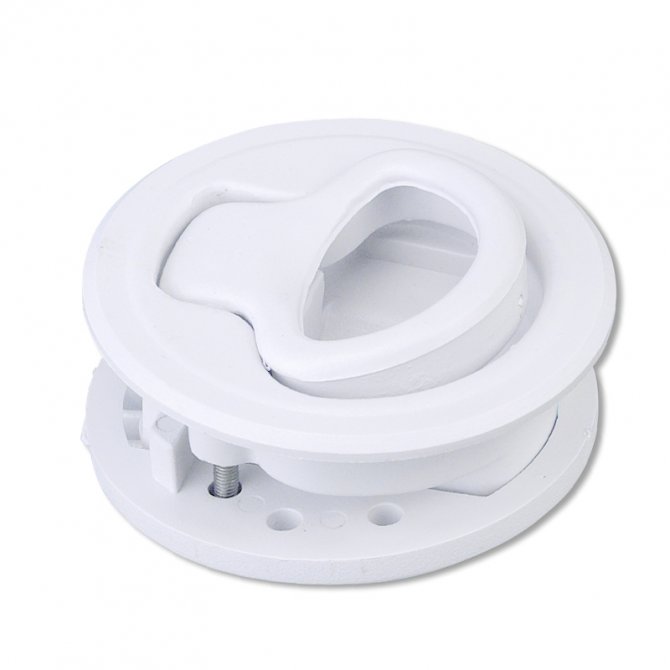 Χούφτα καταπακτής πλαστική 55mm