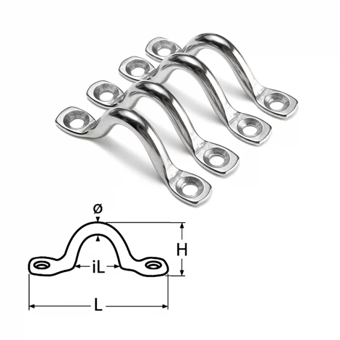 Στήριγμα τύπου Ω  Inox  M10 