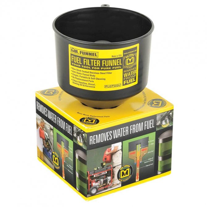 Χωνί καυσίμων με φίλτρο Mr. Funnel 2.5Gl 