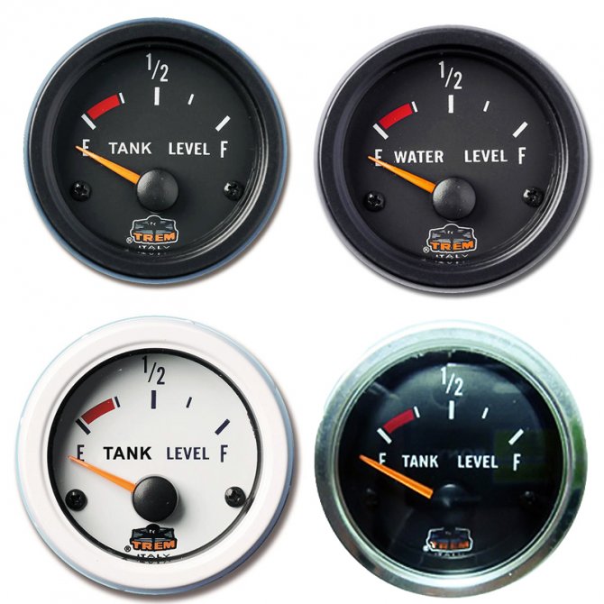 Δείκτης tank καυσίμου - νερού  VDO 10/180 Ohms