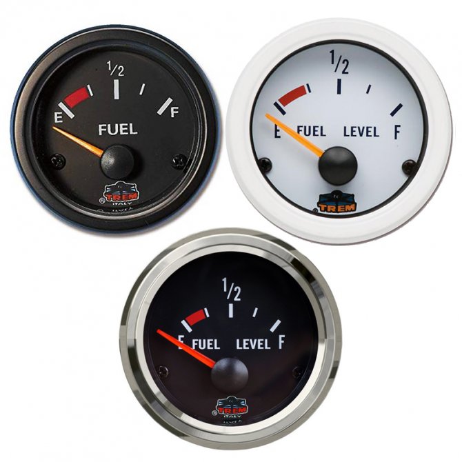 Δείκτης δεξαμενής καυσίμου STD 240/33 Ohms