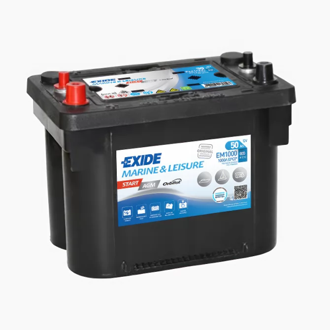 Μπαταρία G34 EM 1000 EXIDE 50AH