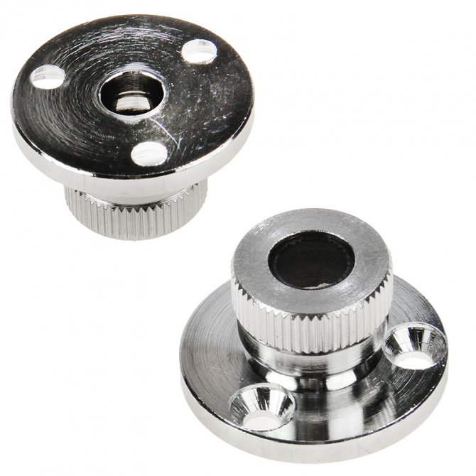 Στυπιοθλήπτης καλωδίων χρωμέ 8mm